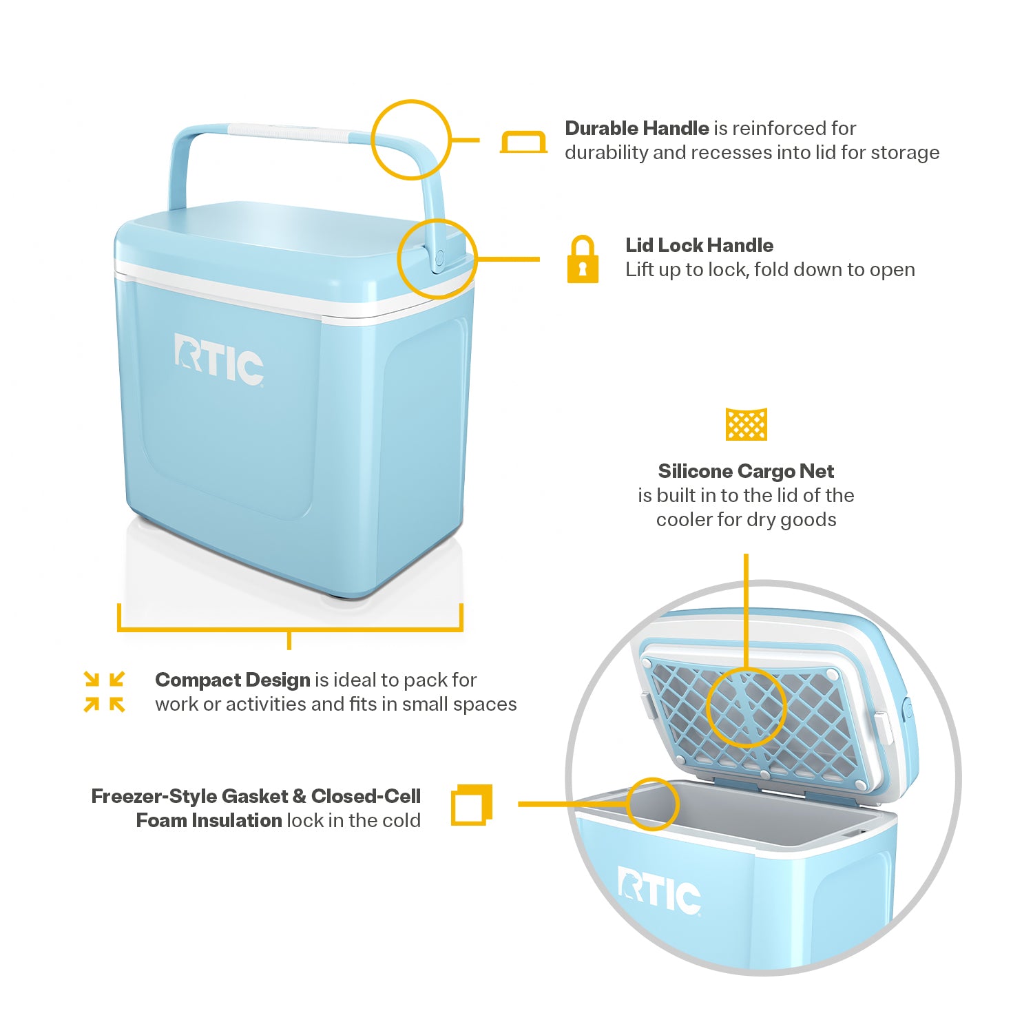 8 QT Road Trip Personal Cooler
