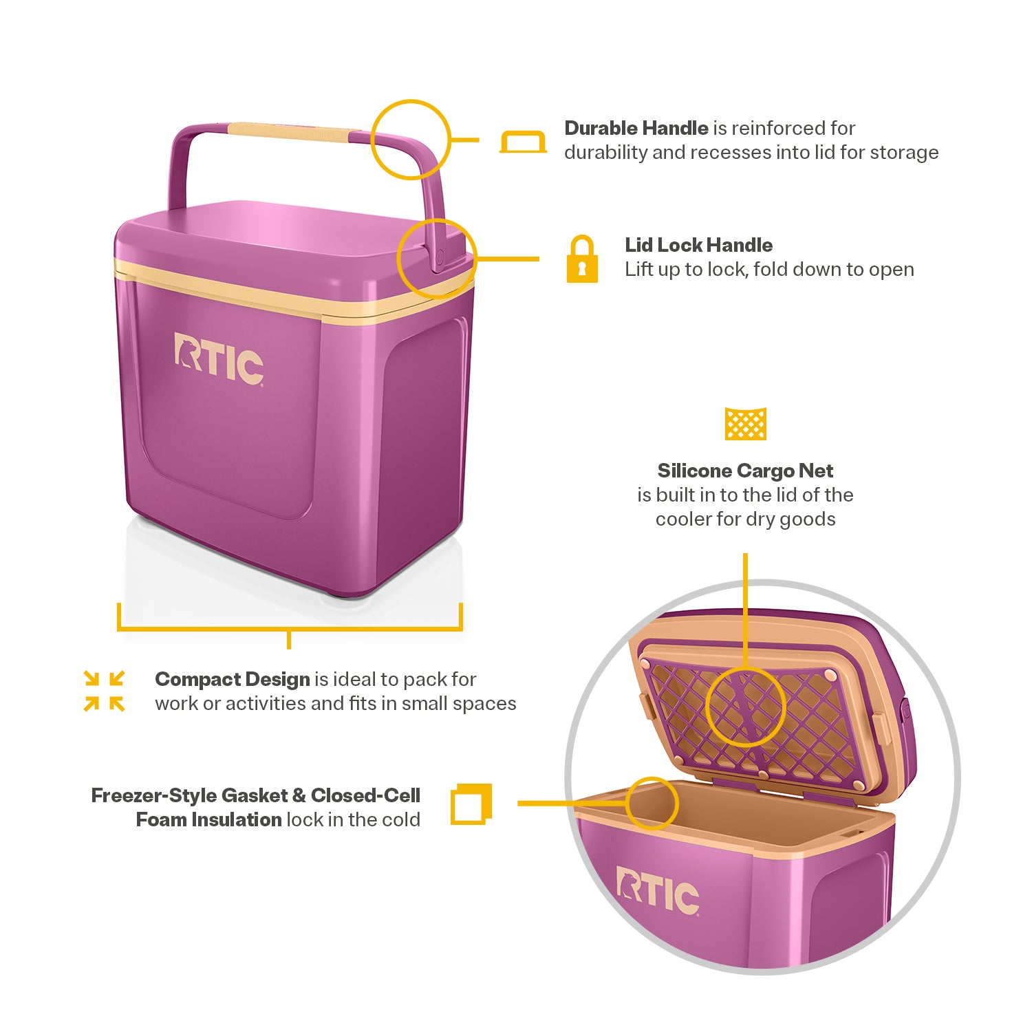 8 QT Road Trip Personal Cooler