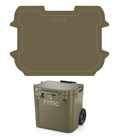 45 QT Ultra-Tough Wheeled Cooler