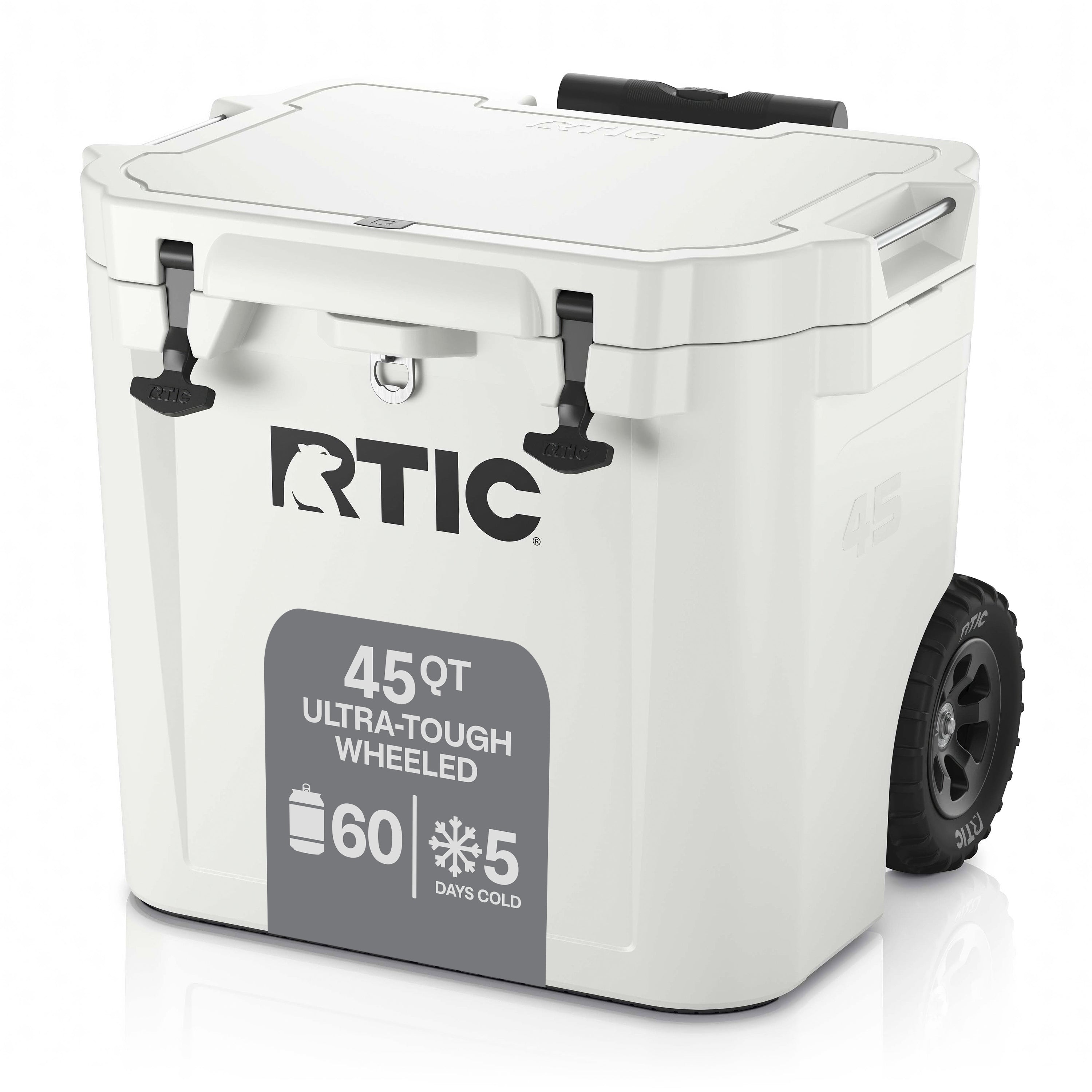45 QT Ultra-Tough Wheeled Cooler