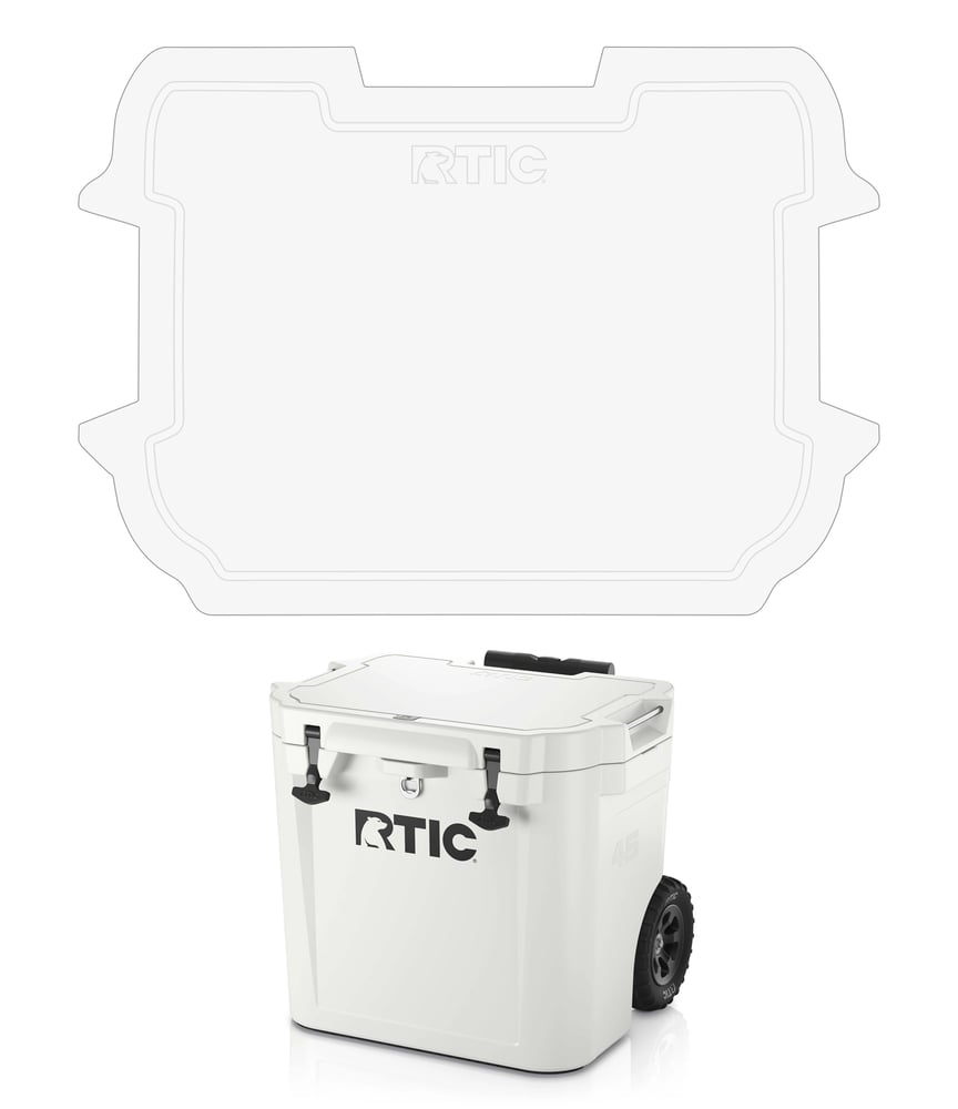 45 QT Ultra-Tough Wheeled Cooler