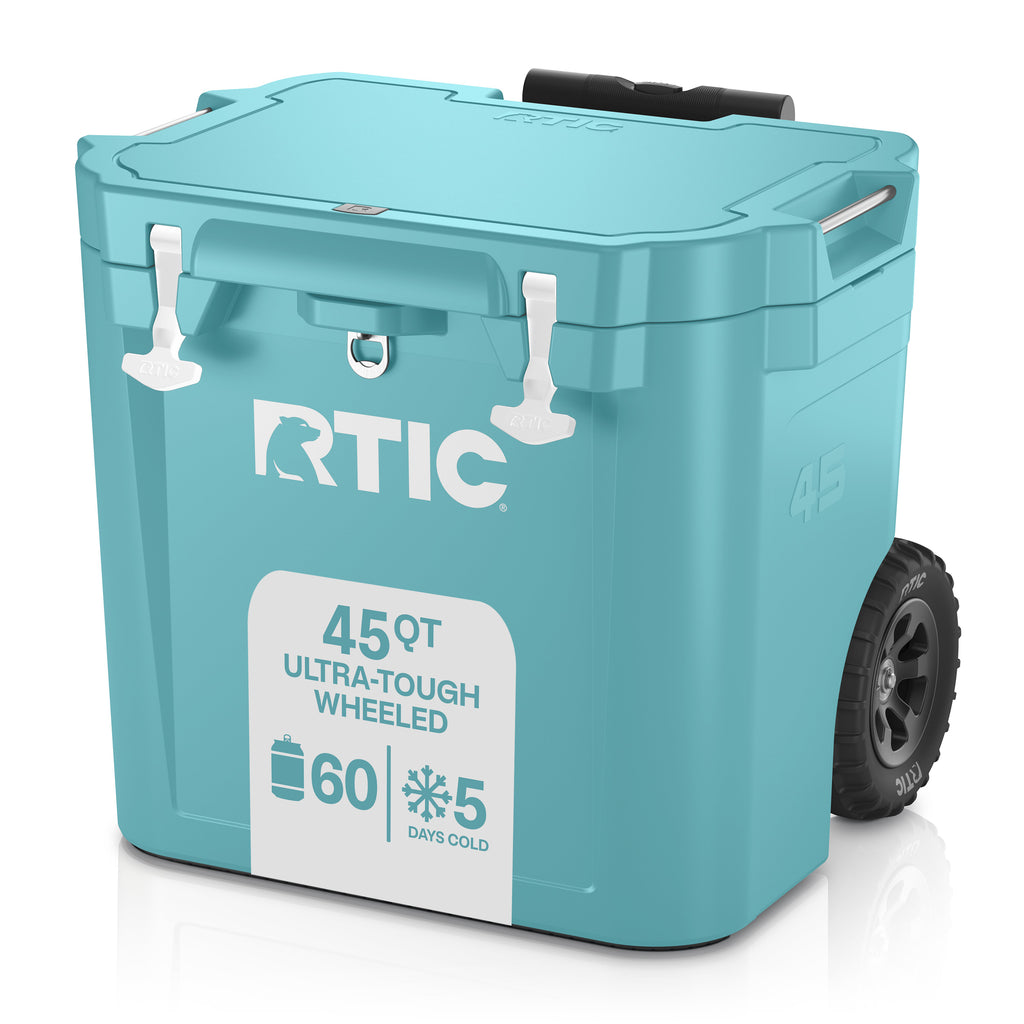 45 QT Ultra-Tough Wheeled Cooler