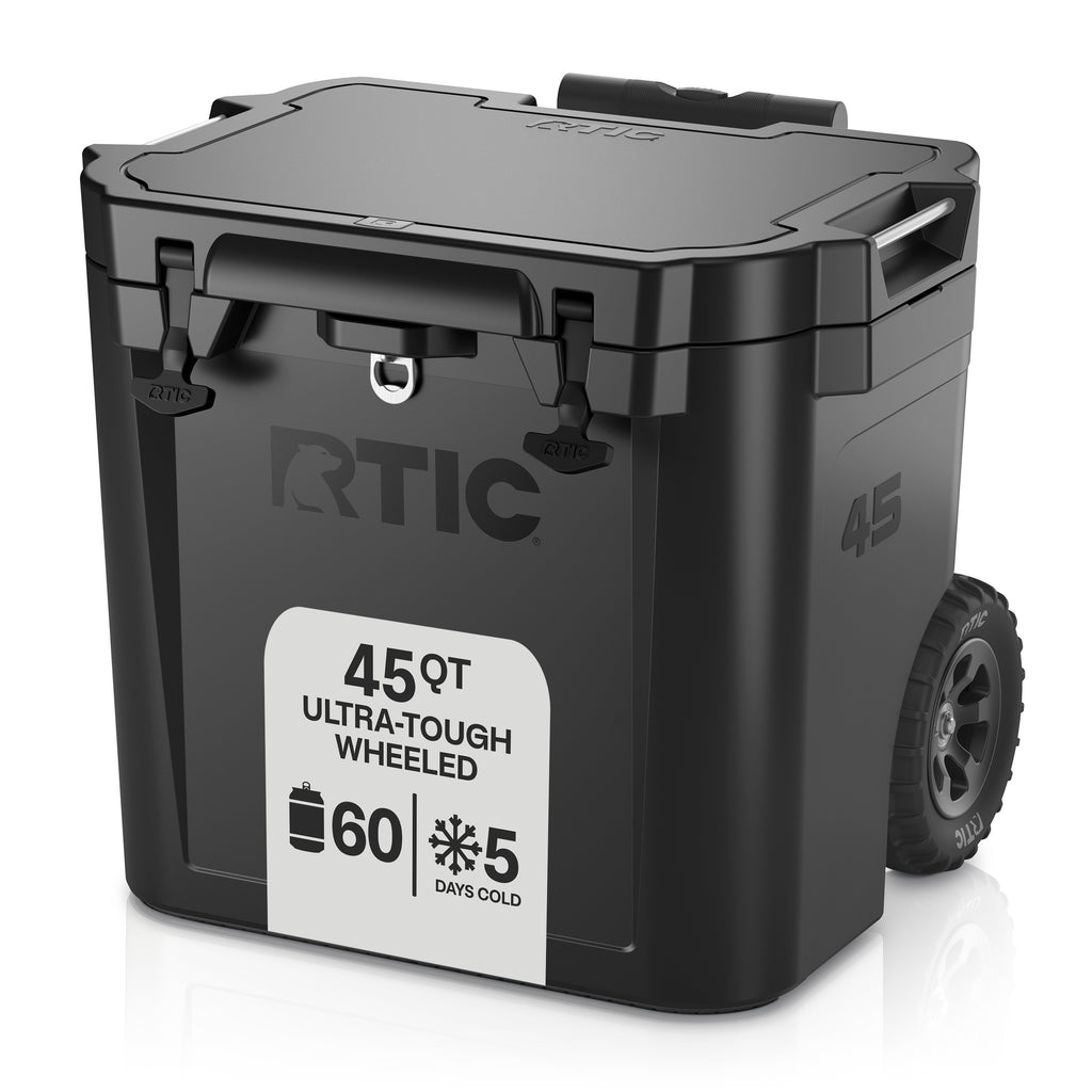 45 QT Ultra-Tough Wheeled Cooler