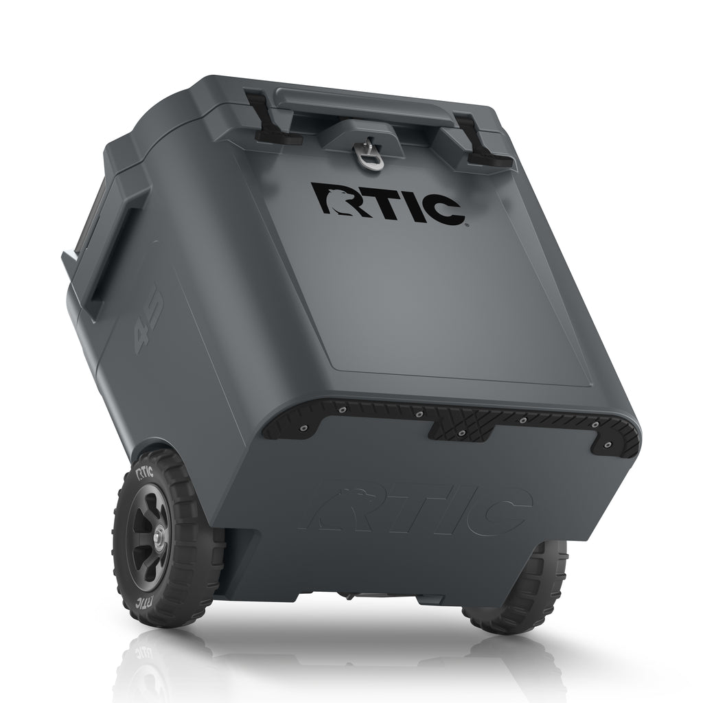 45 QT Ultra-Tough Wheeled Cooler
